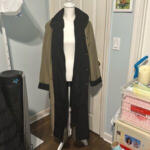 KC Collections Long Trench Coat - NWT!